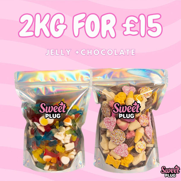 Jelly Mix 1kg  + Chocolate Mix 1kg
