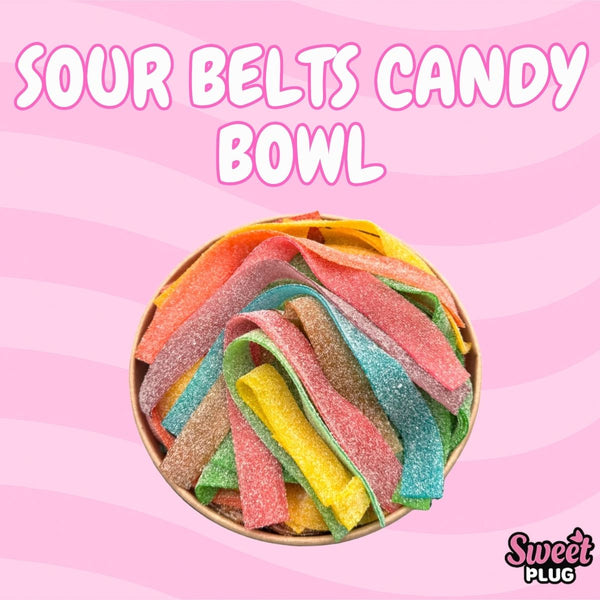 Sour Belts Candy Bowl