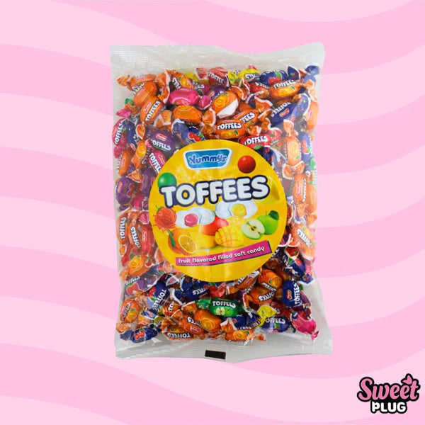 Yummy Centre Filled Fruit Toffees 1kg