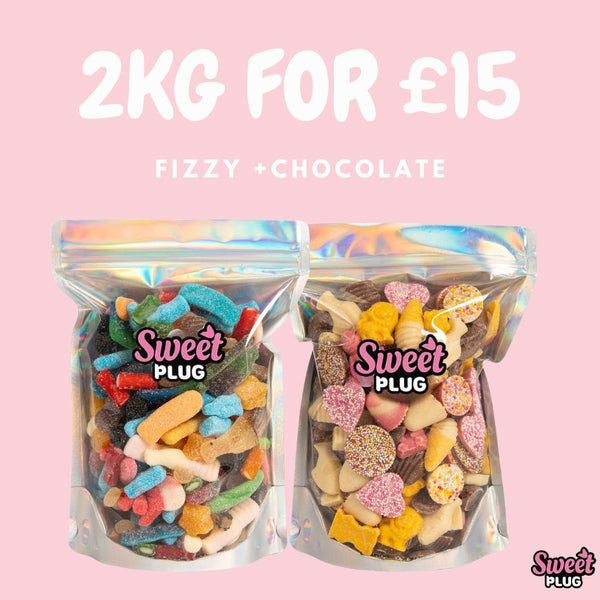 2KG for £15! Fizzy Mix + Chocolate Mix