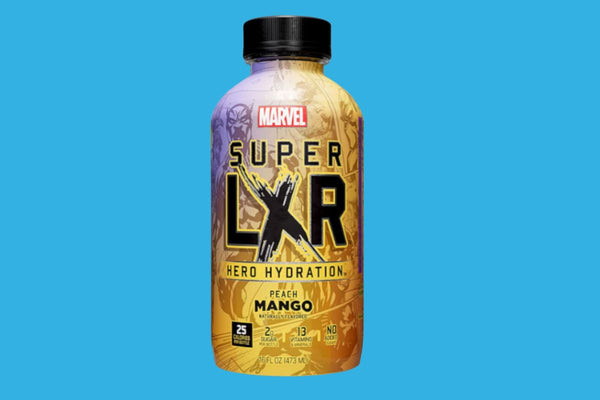 Arizona x Marvel Super LXR Hero Hydration Peach Mango - 16fl.oz (473ml)